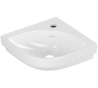 Villeroy & Boch Subway 3.0 lavabo 32x32 cm esquina clásico blanco mate 437146RW