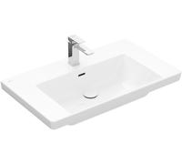 Villeroy & Boch Subway 3.0 lavabo 80x47 cm rectangular clásico-para mueble blanco 4A708001