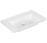 Villeroy & Boch Subway 3.0 lavabo 80x47 cm rectangular para mueble blanco brillante 4A7083R1