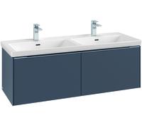 Villeroy & Boch Subway 3.0 Mueble bajo lavabo, 2 extraíbles, 1272x429x478mm, C56702VM, Color: Frontal/carcasa: taupe, asa: Taupe