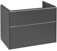 Villeroy & Boch Subway 3.0 armario 77.2x46.2x57.6 cm suspendido, para lavabo grafito C57400VR