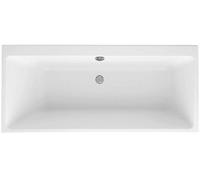 Villeroy & Boch Subway Duo bañeras rectangulares, acrílico, 1800x800x505mm, blanco alpin, UBA180SUB2V-01