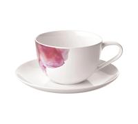 Villeroy & Boch Taza con plato Rose Garden Blanco