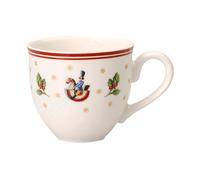 Villeroy & Boch 14-8585-1421 Taza de Moca o Espresso Toy's Delight, para Navidad, 100 ml, Porcelana, Blanco/Multicolor