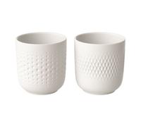 Villeroy & Boch Manufacture Collier Blanc Taza Set 2-tlg