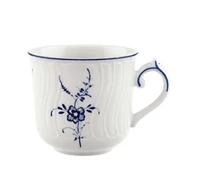 Villeroy & Boch Vieux Luxembourg Taza de café, 120 ml, Altura: 6,8 cm, Porcelana Premium, Blanco/Azul