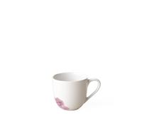 Villeroy & Boch - Taza para moka y espresso Rose Garden, 100 ml, porcelana Premium, blanco/rosa