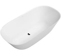 Villeroy & Boch Theano bañera exenta 155x75 cm oval blanco UBQ155ANH7F200V-01