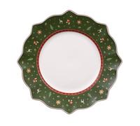 Villeroy & Boch Toy´s Delight Plato Llano de Cena, Porcelana, Verde