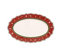 Villeroy & Boch 1485852920 fuente de servir Porcelana Multicolor Ovalado Plato de pizarra
