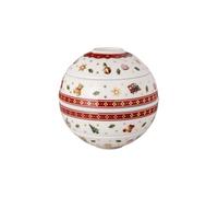 Villeroy & Boch - Toy's Delight La petite Boule, vajilla de porcelana, vajilla de Navidad, set de cuencos, 5 piezas. Set de servicio, 14 cm Ø, apto para lavavajillas y microondas, multicolor