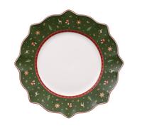 Villeroy & Boch Toy´s Delight Plato Llano de Cena, Porcelana, Verde