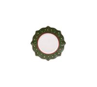 VILLEROY & BOCH Toy's Delight Plato llano 29cm verde oscuro