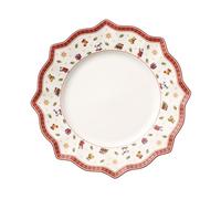 Villeroy & Boch Plato Toy's Delight Ø29 blanco-rojo