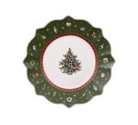 Villeroy & Boch Plato de desayuno Toy's Delight porcelana 24 cm verde oscuro