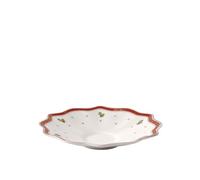 Villeroy & Boch Platillopara taza Toy's Delight Ø17.5 cm Blanco-rojo