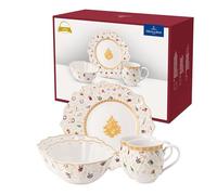Villeroy & Boch Toys Delight-Set de Desayuno (6 Piezas) Porcelain Premium, Blanco, 6tlg (14-8585-9075)