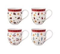 Villeroy & Boch Toy's Delight Set De Tazas De Jubilación 4 Piezas 0,39 L Navidad