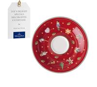Villeroy & Boch – Plato para taza de espresso Toy's Delight Specials, porcelana 12 cm, navideño