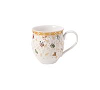 Villeroy & Boch Toys Delight-Taza con asa, edición Aniversario, Porcelain Premium, Blanco, 0,44 l