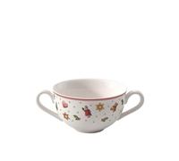 Villeroy & Boch - Toy's Delight tazón sopero 250 ml colorido, apta para microondas, vajilla navideña, platos navideños, cuenco, tazón con asa, porcelana premium