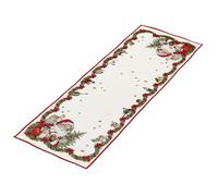 Villeroy & Boch - Toy's Fantasy Camino de Mesa XL, 49 x 143 cm, Textil de Mesa con decoración navideña de Papá Noel, de algodón y poliéster, Colorido, Grande, Lavable a máquina