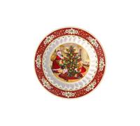 Villeroy & Boch - Centro grande Toy's Fantasy, regalo 25x25x4,5cm, porcelana Premium, edición navideña