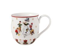 Villeroy & Boch Toy's Fantasy Taza con Asa Muñeco de Nieve 0,39L Vajilla Navidad