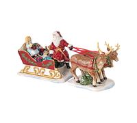 Villeroy & Boch Trineo Nostalgi Christmas Toys Rojo