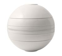 Villeroy & Boch La Boule White, Juego De Vajilla De 7 Piezas Para Dos, Porcelana Premium