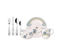 Villeroy & Boch Vajilla y cubiertos infantil Walk like an Elephant 7 piezas