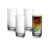 Villeroy & Boch - Vaso de tubo Rose Garden, set de 4, 300 ml, cristal