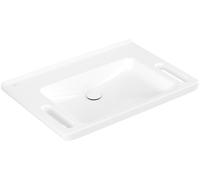 Villeroy & Boch ViCare lavabo 80x55 cm rectangular clásico para discapacitados blanco 4A6883R1