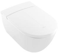 Villeroy & Boch ViClean inodoro con función de bidé suspendido sin reborde blanco V0E100R1