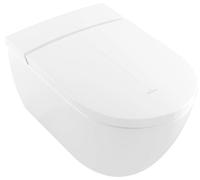 Villeroy & Boch ViClean taza de inodoro con función de bidé suspendido sin reborde blanco V0E200R1