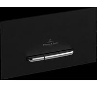 Villeroy & Boch ViConnect placa de accionamiento de inodoro, doble descarga, 260x150x66mm, 922169D8, Color: Antracita mate