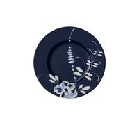Villeroy & Boch Vieux Luxembourg Brindille plato de desayuno azul, 22 cm, Porcelana Premium, Blanco/Azul