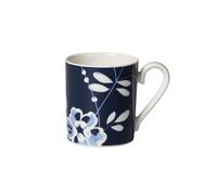 Villeroy & boch vieux luxembourg brindille taza de café, 250 ml, porcelana premium, azul.