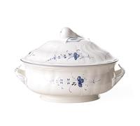 Villeroy & Boch Vieux Luxembourg Sopera, 2700 ml, Porcelana Premium, Blanco/Azul