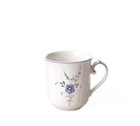 Villeroy & Boch Vieux Luxembourg Taza de café, 290 ml, Altura 8,8 cm, Porcelana Premium, Blanco/Azul