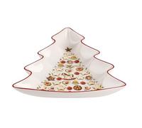 Villeroy & Boch , Winter Bakery Delight Tazón Para Cereales Rojo, Apto Para Microondas, Navidad, Decoración, Cuenco Ceramica, Bol, Bowl Ceramica, Premium Porcelain