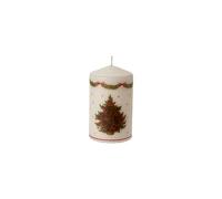 Villeroy & Boch - Winter Specials Vela con árbol de Navidad Toys M, Elegante Vela para la Mesa Hecha de Cera con un árbol de Navidad, 7 x 12 cm