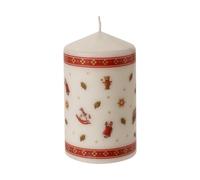 Villeroy & Boch - Winter Specials Vela con Regalos Toys M, Decorativa Vela navideña para la Mesa, Cera, 7 x 12 cm