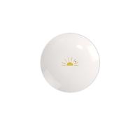 Villeroy & Boch - With Love plato de desayuno Hello Sunshine 21x21x2,5cm, porcelana premium, regalo, plato pequeño, plato para tarta, ensalada o postre, apto para lavavajillas y microondas