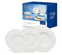 Villeroy & Boch Wonderful World White set de platos de 12 piezas