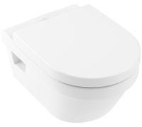 Villeroy und Boch Wash-down WC Architectura 370x530mm colgado en la pared, DirectFlush, blanco, 5684R0T2, Color: Blanco Alpine AntiBac Ceramic Plus
