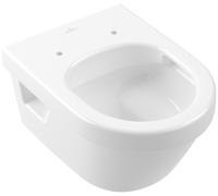 Villeroy und Boch washdown WC Architectura Compact 350x480mm DirectFlush, colgado en la pared, blanco, 4687R0T2, Color: Blanco Alpine AntiBac Ceramic Plus