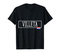 Villeta City Country Paraguay Viaje Familiar Hombres Mujeres Camiseta