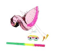 VILLFUL 1 Juego Flamingo Piadata Piñata Decoraciones De Fiesta De Flamencos Hawaianos Piñata De Cumpleaños Piñata De Flamenco Decoraciones De Fiesta Tropical Fiesta Piñata Rosa Papel