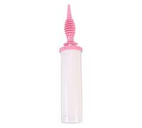 VILLFUL 1 pieza Bomba Manual de Inflado de Globos Rosa Inflador de Doble Acción para Fiestas para Decoración de Cumpleaños y Bodas Ergonomía Antideslizante Rápido